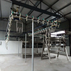 300-12000 Birds/H Chicken Slaughtering Line , CE Chicken Farm Machinery