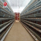 Galvanized Layer Chicken Cages Automatic H Type Poultry For Farming