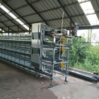 A Type H Type Layer Chicken Battery Cage System Poultry Layer Breeding Equipment