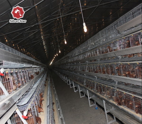 Big Capacity Layer Chicken Cage Hot Dipped Galvanized