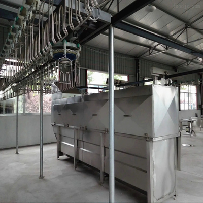 300-12000 Birds/H Chicken Slaughtering Line , CE Chicken Farm Machinery