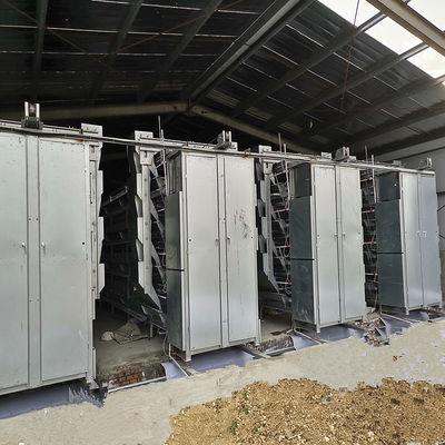 H Frame Broiler Cage HDG Battery Layer Chicken Cage System